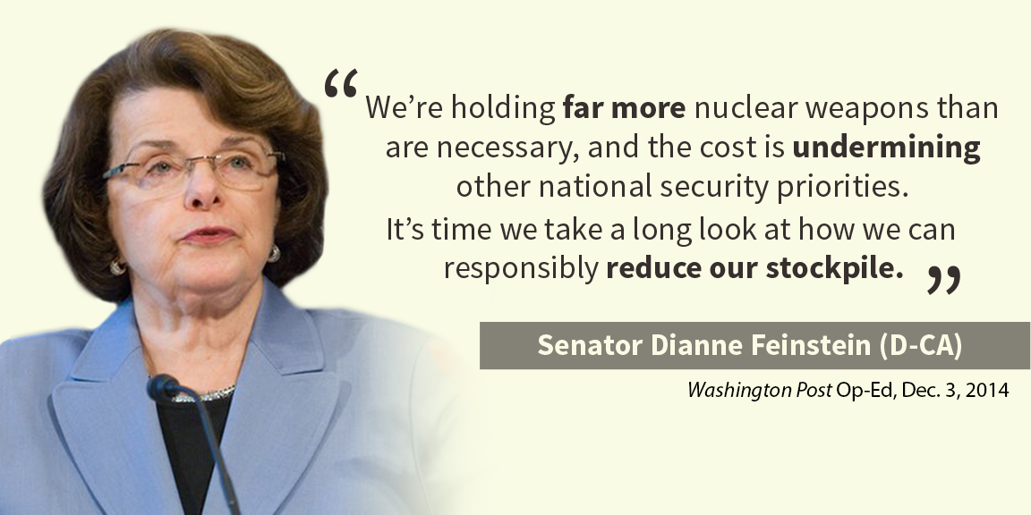 Feinstein on Nuclear Weapons