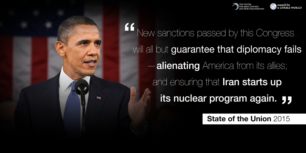 Obama on Sanctions at the State of the Union